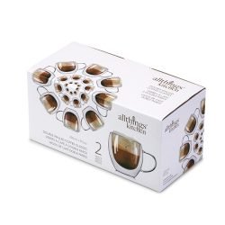 061-021-2PC DOUBLE WALLED COFFEE GLASSES 250ML-8.5OZ