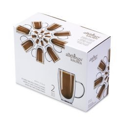 061-023-2PC DOUBLE WALLED COFFEE GLASSES 450ML-15OZ